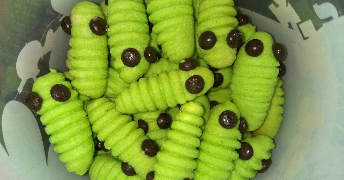 Resep Kue Lebaran Terbaru Ulat Hijau