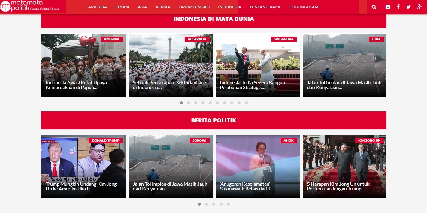 Media Online Penyaji Berita Politik Terpercaya